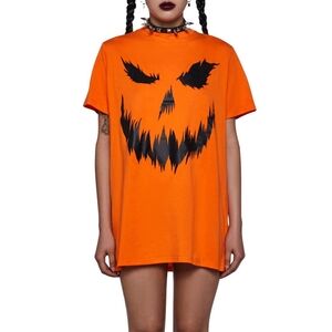 DKill Oversized Pumpkin T Shirt